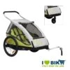 Rimorchio Per Bambini XLC Duo² Lime Online Shop -Shiknog Negozio rimorchio per bambini xlc duo lime ciclo shop