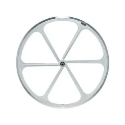 Ruota Posteriore Fixed 6 Razze Alluminio Bianco Shop Online
