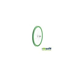 Ruote Fixed 28 36 Raggi Mozzi Con Sfere Colore Verde