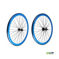 Ruote Fixed 28 36 Raggi Mozzi Su Cuscinetti Colore Blu -Shiknog Negozio ruote fixed raggi 9x4 su cuscinetti colore blu 1