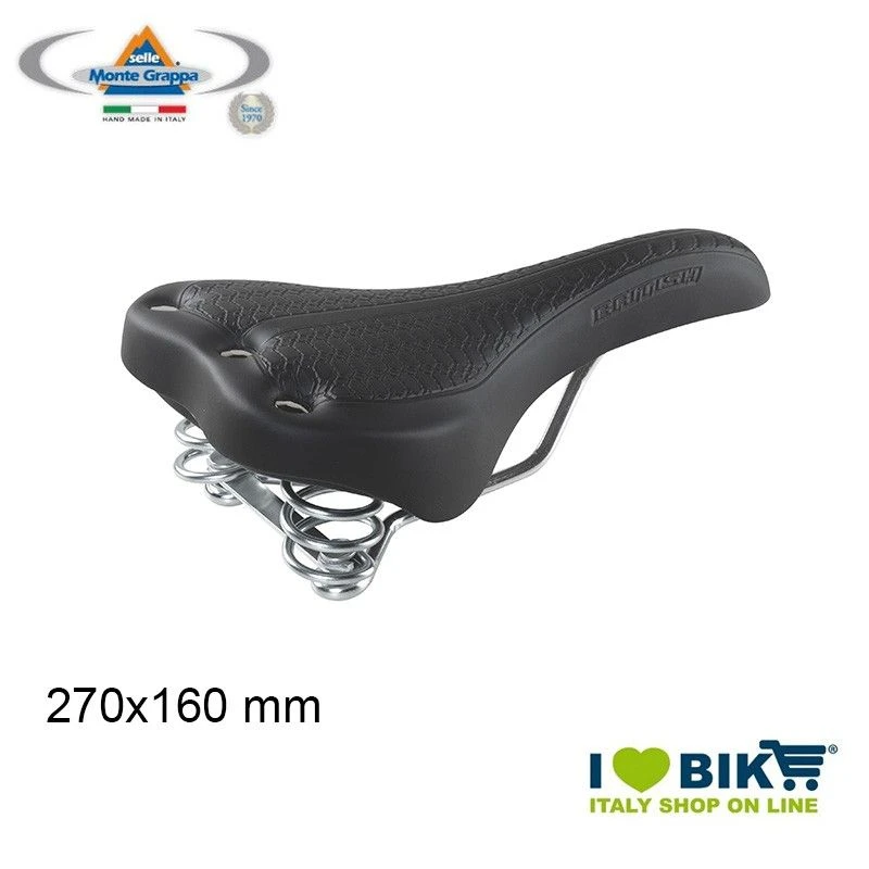 Sella BRITISH Con Molle, 270x160 Mm, Nero 3 Sella BRITISH Con Molle, 270x160 Mm, Nero