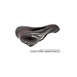 Vendita On Line Sella BRN Argo Nera Con Foro Anatomico Unisex Per Biciclette City Bike Da Uomo E Donna E Accessori Bici Negozio