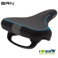 Sella BRN E-bike Nera Con Rifrangenti Shop Accessori Bici
