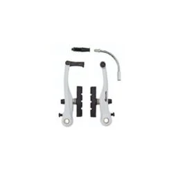 Saccon Serie Freni Alluminio V-Brake Bianchi Vendita On Line Freni Classici R A Bacchetta Per Bici Retrò Vintage R Shop On Line Prezzi