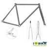 Telaio In Acciaio Fixed 53 Saldature TIG Forcella Da 1” Filettata Grezzo Movimento Inglese BSC -Shiknog Negozio telaio acciaio fixed 53 saldature tig grezzo online bike shop